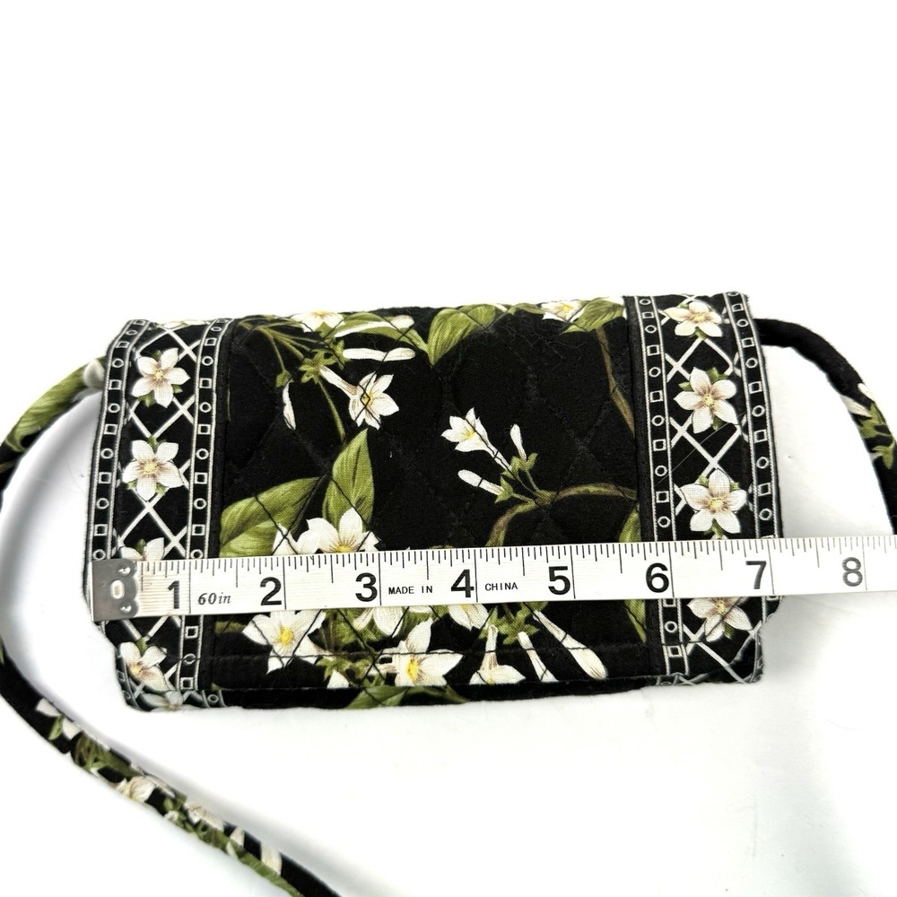 Vera Bradley Jasmine Crossbody Wallet Quilted Cottage Core Handbag Purse New - Picture 7 of 12